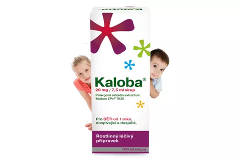 Kaloba sirup s dětmi